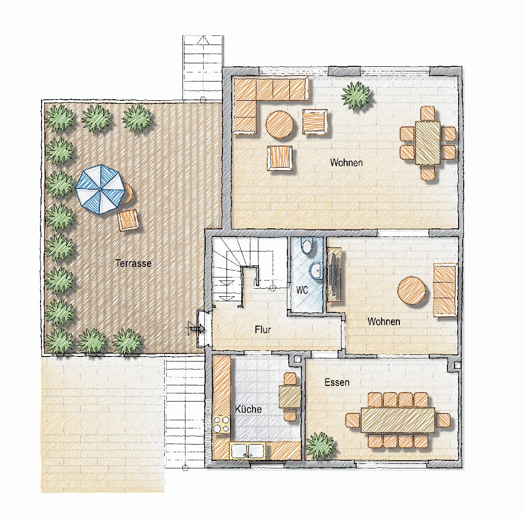 Grundriss EG