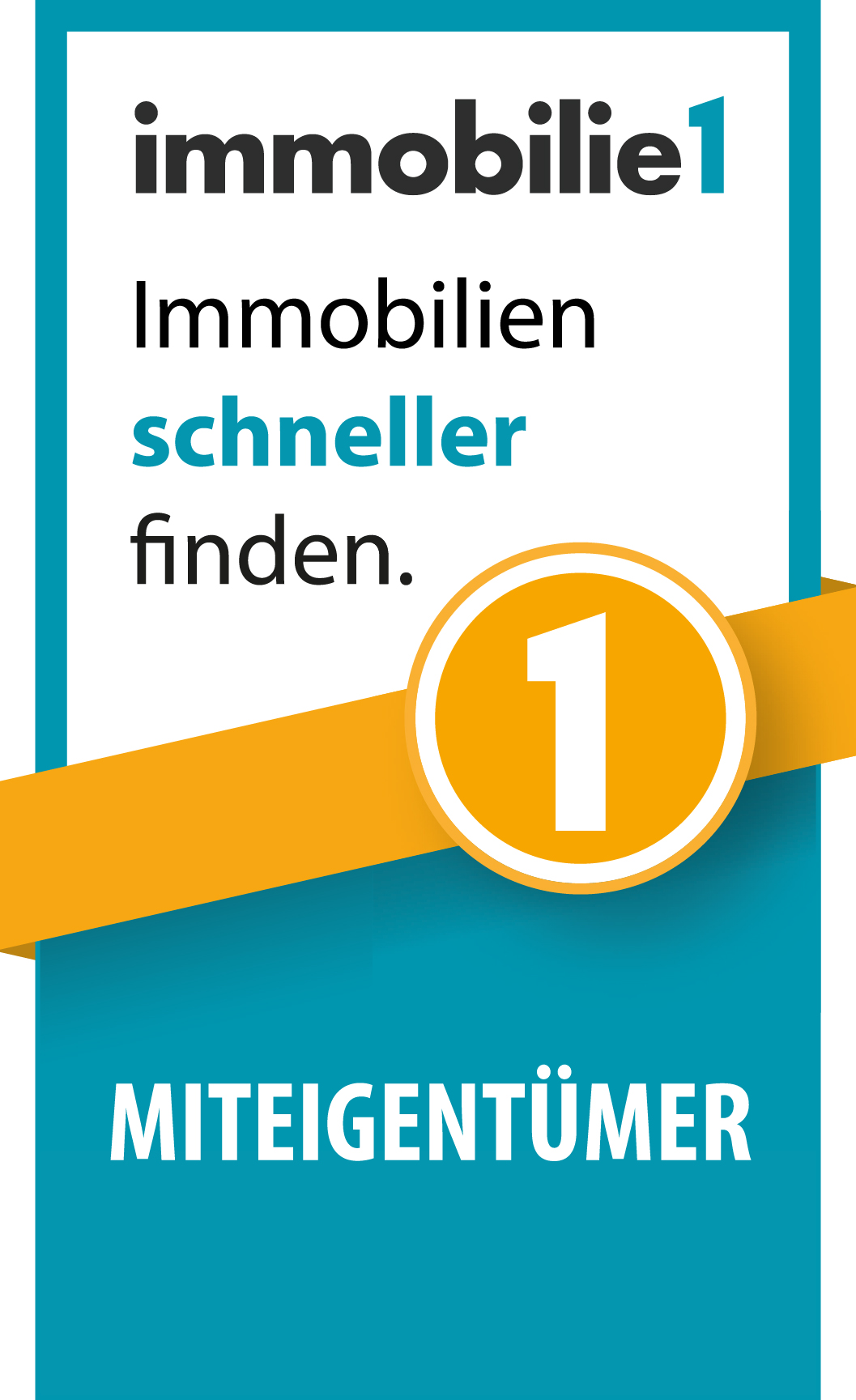 immobilie1-Siegel Logo Immobilie1 Siegel